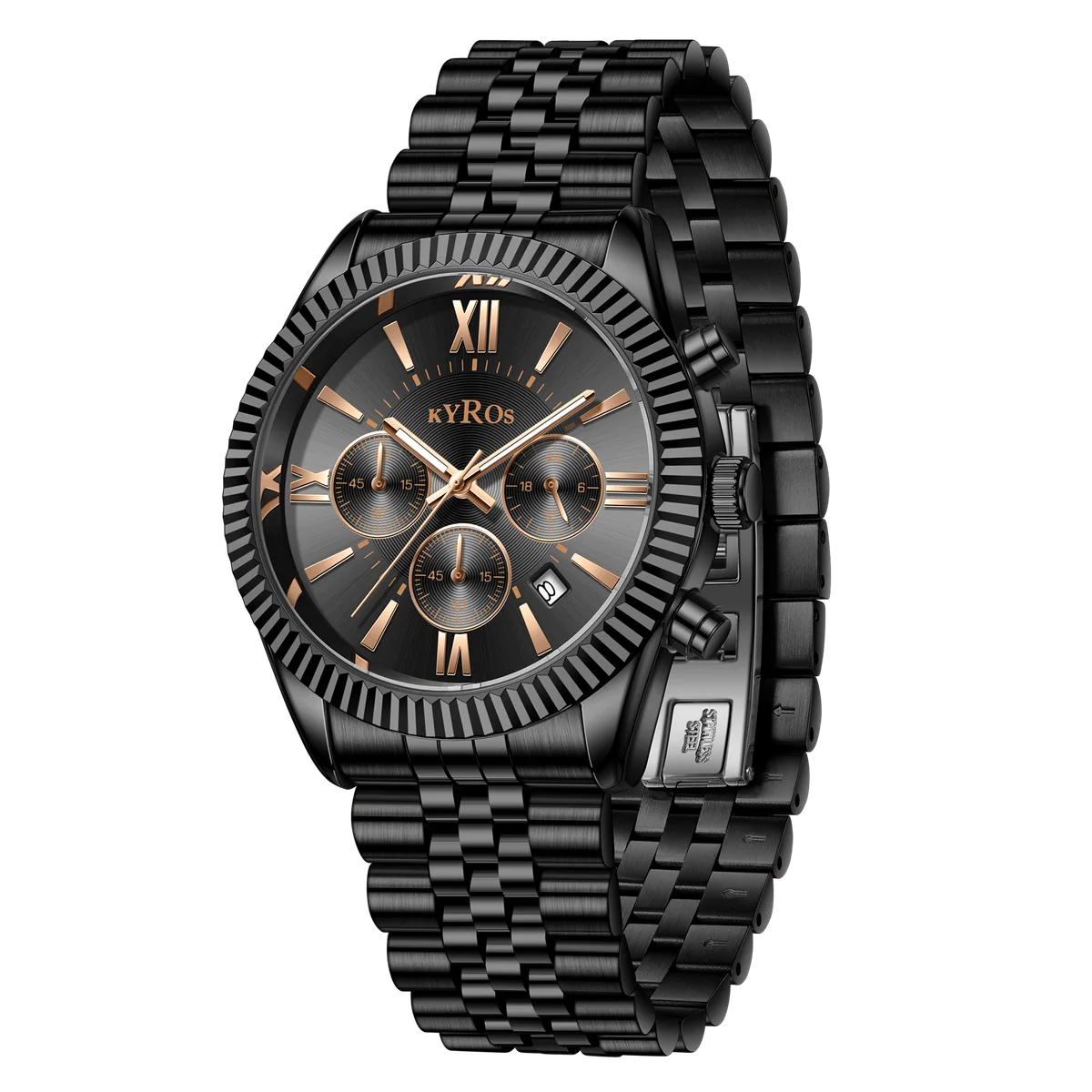 KYROS Harrison Chrono Black watch